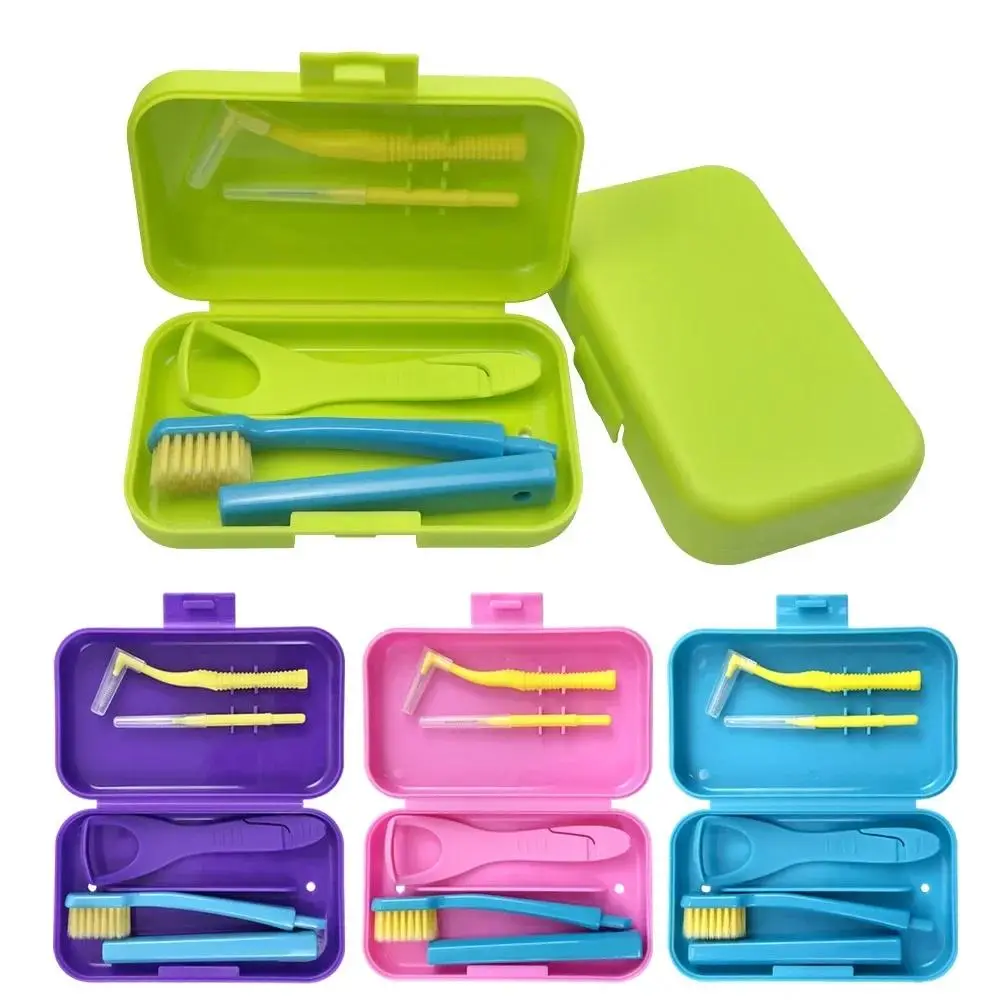 20Box Oral Care Brush Orthodontic Kits Tongue Cleaning Tool Teeth Interdental Cleaners Brushes Oral Hygiene To Keep Fresh Breath