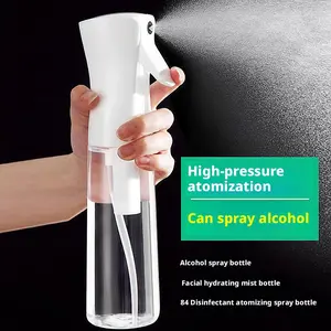 High-Pressure Spray Bottle, Fine Mist Atomizer, Dual-Mode Sprayer, Ideal for Toners, Alcohol Disinfectant, Flower Watering