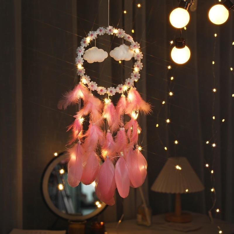 Christmas Lantern Dreamcatcher Creative Lantern String Cloud Dreamcatcher Car Dreamcatcher Home Lantern Decoration Pendant