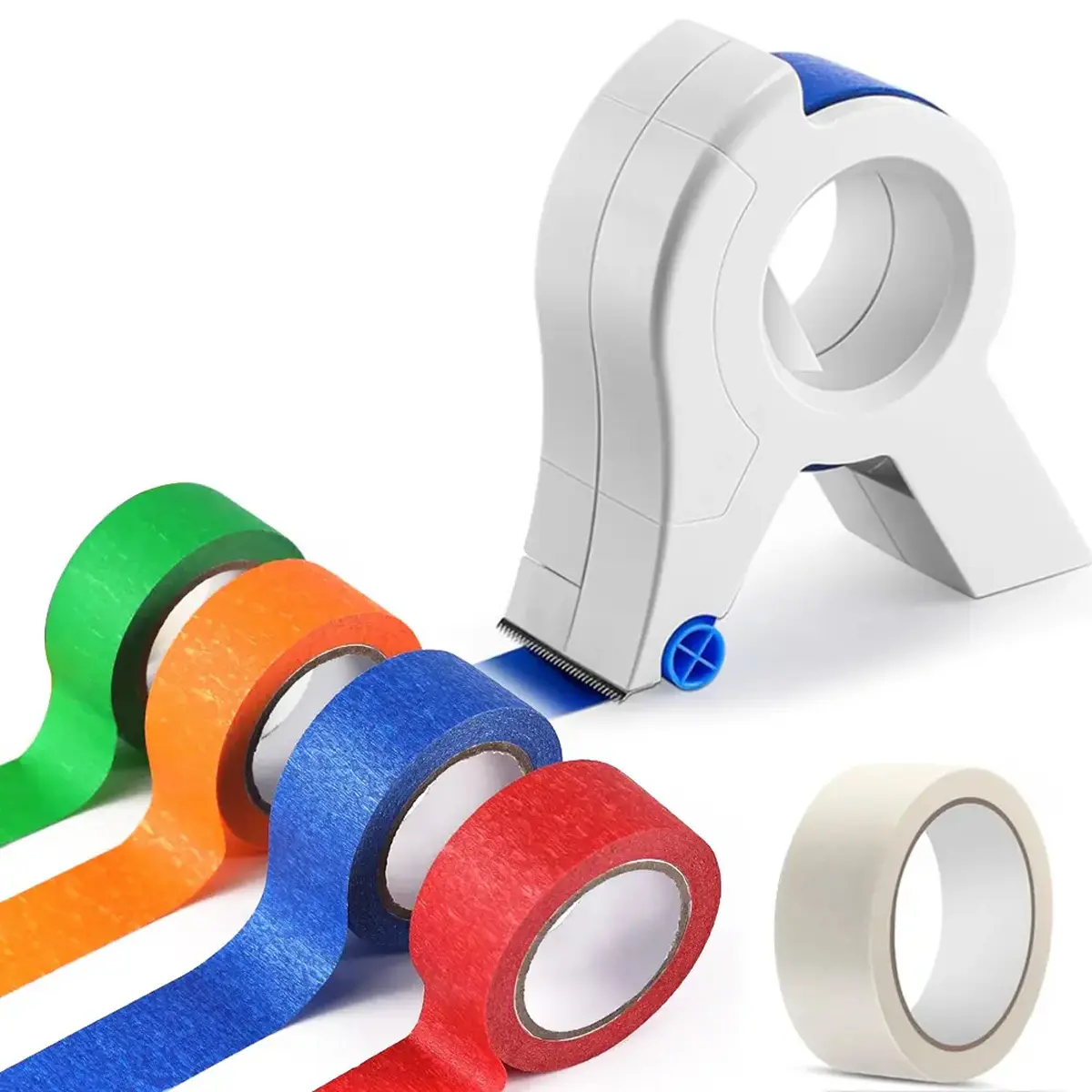 Independent Station Seam Tape Tool, Decorative Paper Roll Dispenser, Manual Adhesive Application Machine for Home Renovation