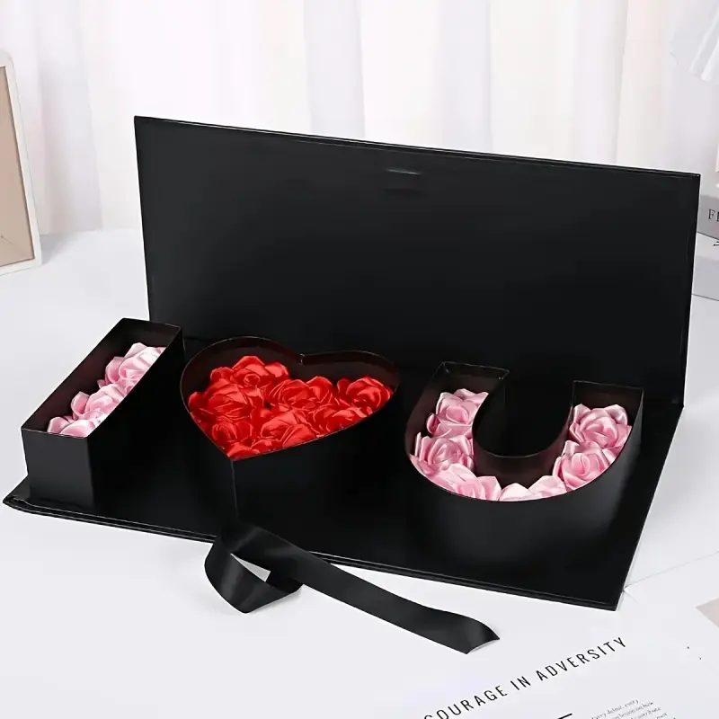 Hot Selling DIY Valentine's Day Qixi Festival Gift Box Set Mother's Day Flower Box Gift Birthday Accompanying Gift