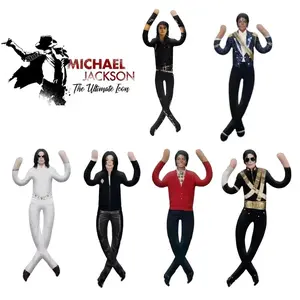 New Style Michael Jackson Doll - MJ Cosplay Prop, Abstract Joint Mobility Plush Stuffed Figure, Room Decoration Gift for Doll Enthusiasts, Mj Doll