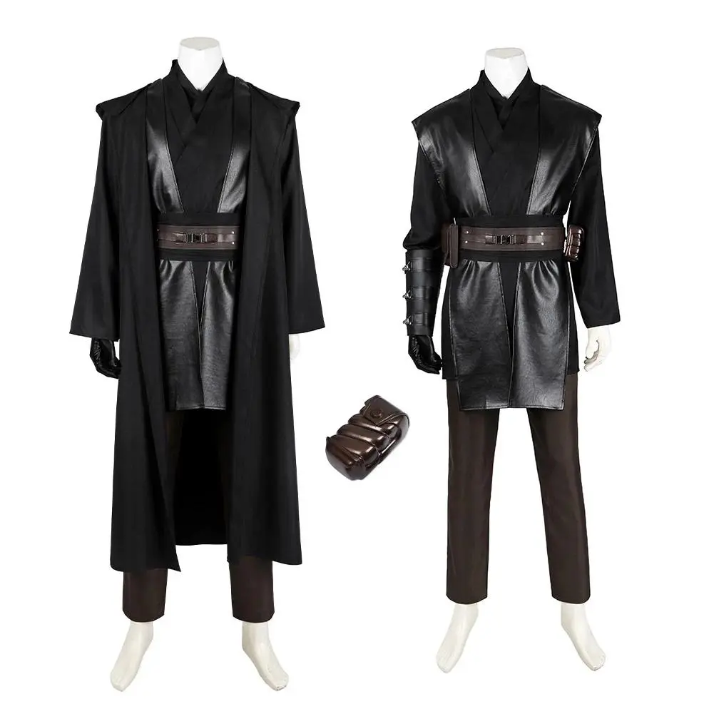 Anakin Skywalker Jedi Cosplay Costume for Men, Menswear Clothes, Halloween Carnival Party Disguise Outfits (Toys & Hobbies DIY Specialty DIY Supplies)