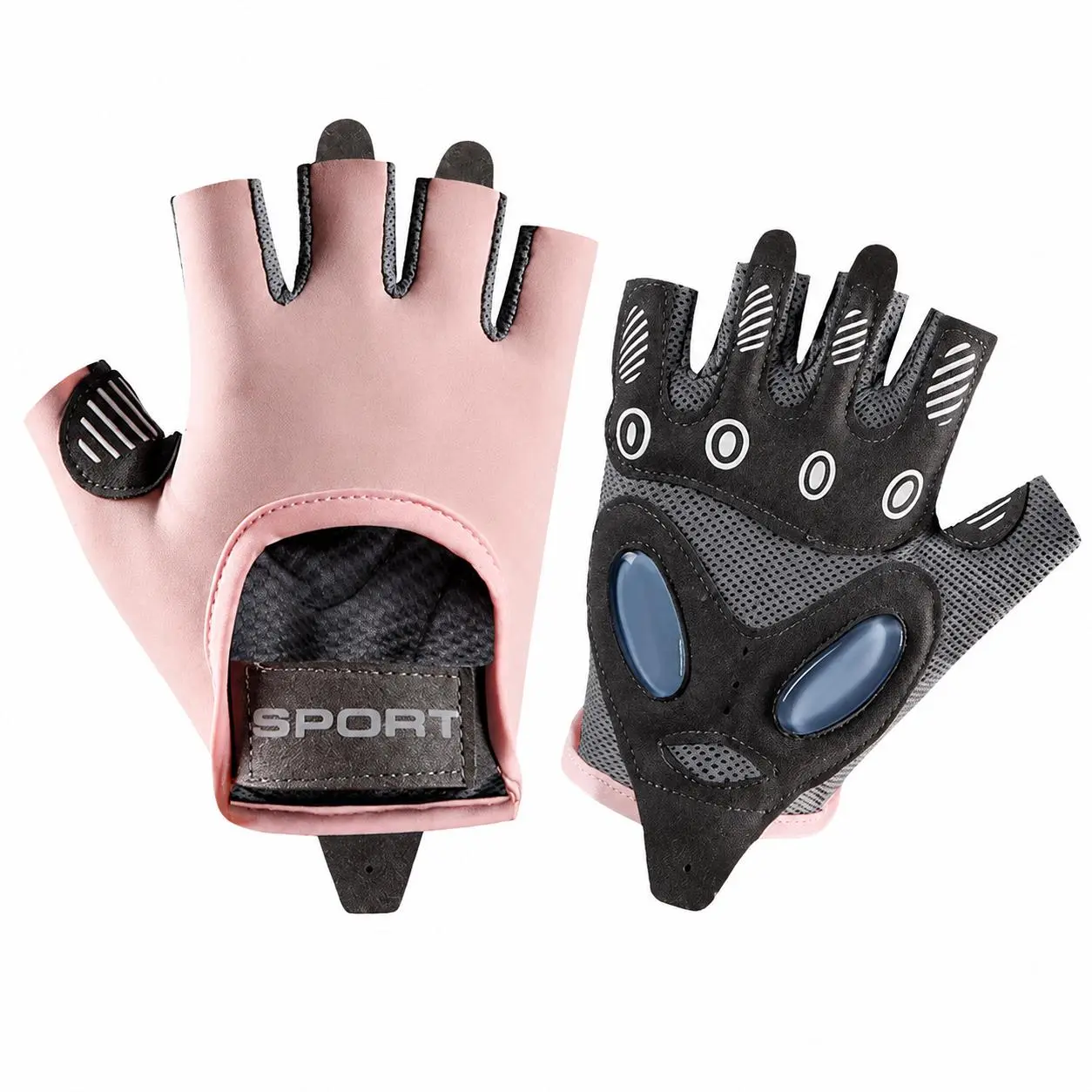 Premium Half-Finger Fitness Gloves for Men and Women — Breathable, Non-Slip, Abrasion-Resistant Training Gloves Ideal for Weightlifting, Cycling, CrossFit, and General Gym Workouts with Enhanced Grip and Comfortable Fit