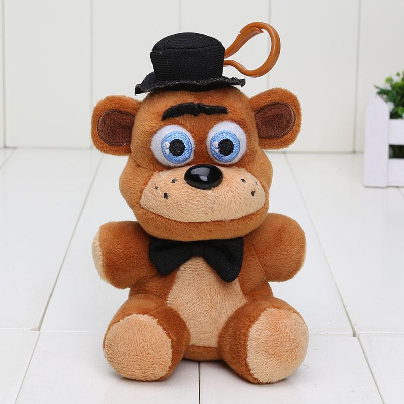 Plush Doll Pendant FN Bear Series Bonnie Rabbit Brown Bear Fox and Other Plush Pendants Male and Female Birthday Gifts