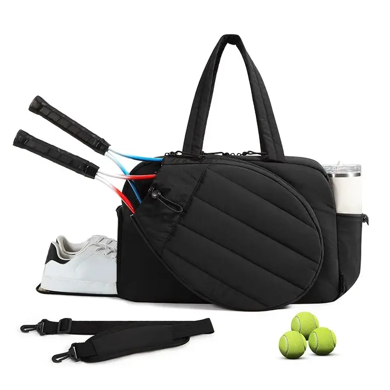 Tennis Badminton Rackets Bag Large Storage Outdoor Travel Sports Training Commuting Shoulder Bags Pickleball Paddle Handbag