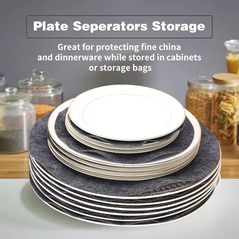 9-Piece Set Heat-Resistant Non-Slip Pads, Kitchen Utensil Protector, Stackable, Suitable for Cookware, Glassware, Countertops, Ovens