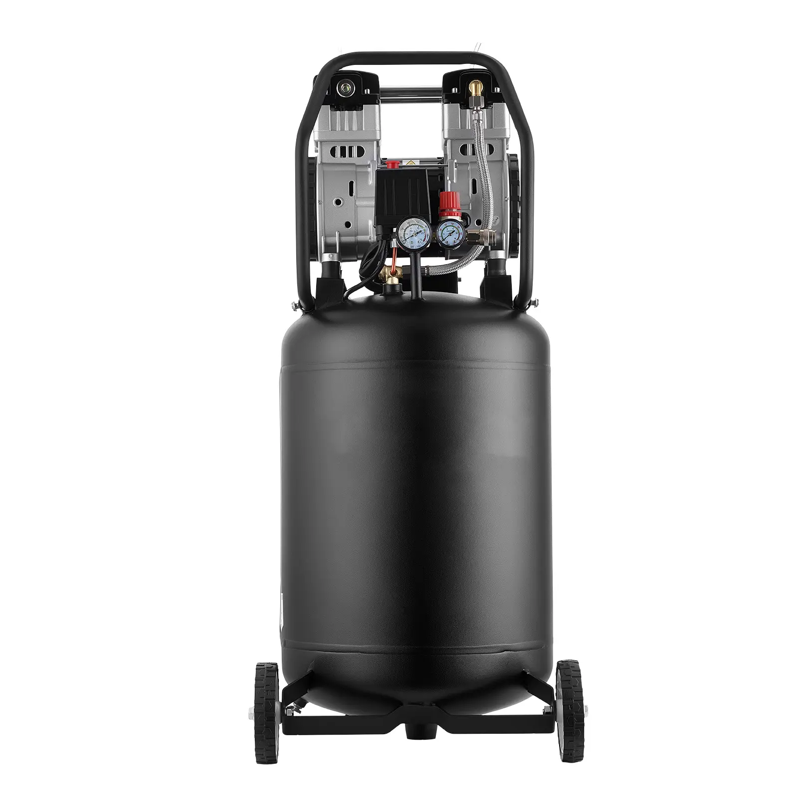 Vertical 20-Gallon Oil-Free Air Compressor - 120V 60Hz Single-Phase AC, Wide Compatibility for Home Improvement & Building Supplies, Wide Compat.