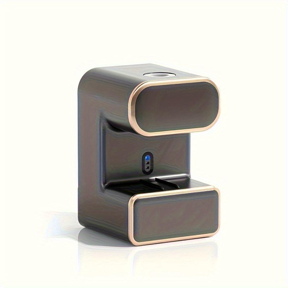 Automatic Toothpaste Dispenser with 3 Toothbrush Slots - Wall-Mounted, USB-Powered, Hygienic Dispensing, Space-Saving Design for Home Use, Durable Plastic, Modern Bathroom Accessory, Toothbrush Holder, Sleek Design