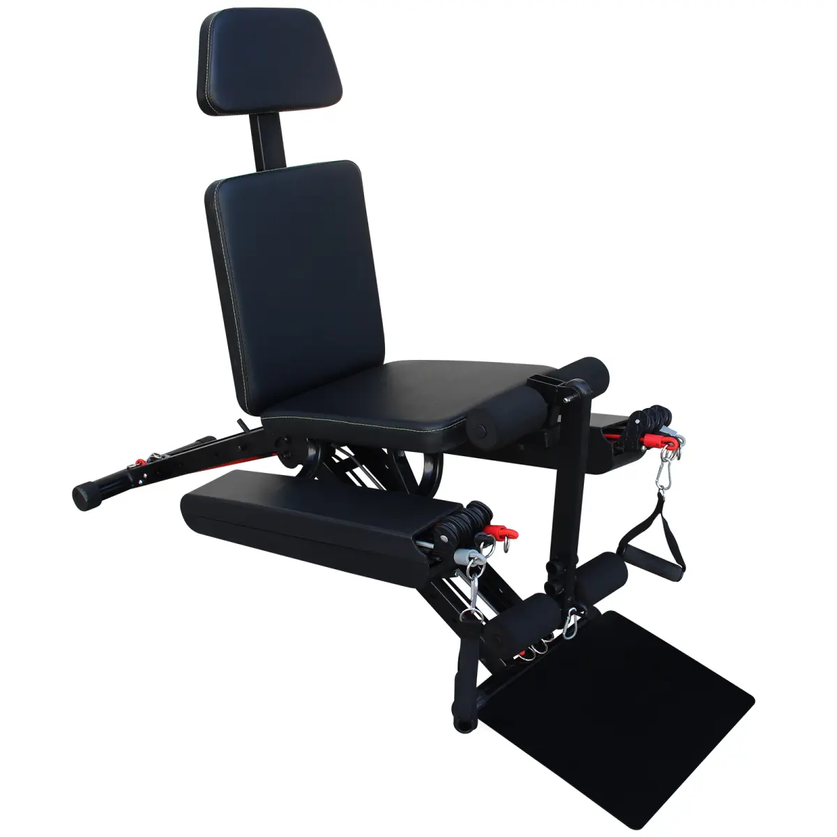 Adjustable Weight Bench Foldable Multi Purpose Fitness Bench for Full Body Workout Home Gym Strength Training Equipment Quick Fold Compact Storage Heavy Duty