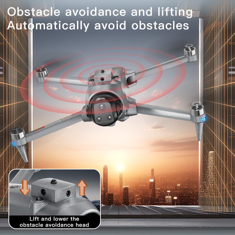 2026 4.5” Screen GPS Drone, Dual Optical Flow Camera, 40-Minute Flight with 3 Batteries, 360° Obstacle Avoidance, Brushless FPV Drone 2026 4.5” Screen GPS Drone, Dual Optical Flow Camera, 40-Minute Flight with 3 Batteries, 360° Obstacle Avoidance, Brushless FPV Drone