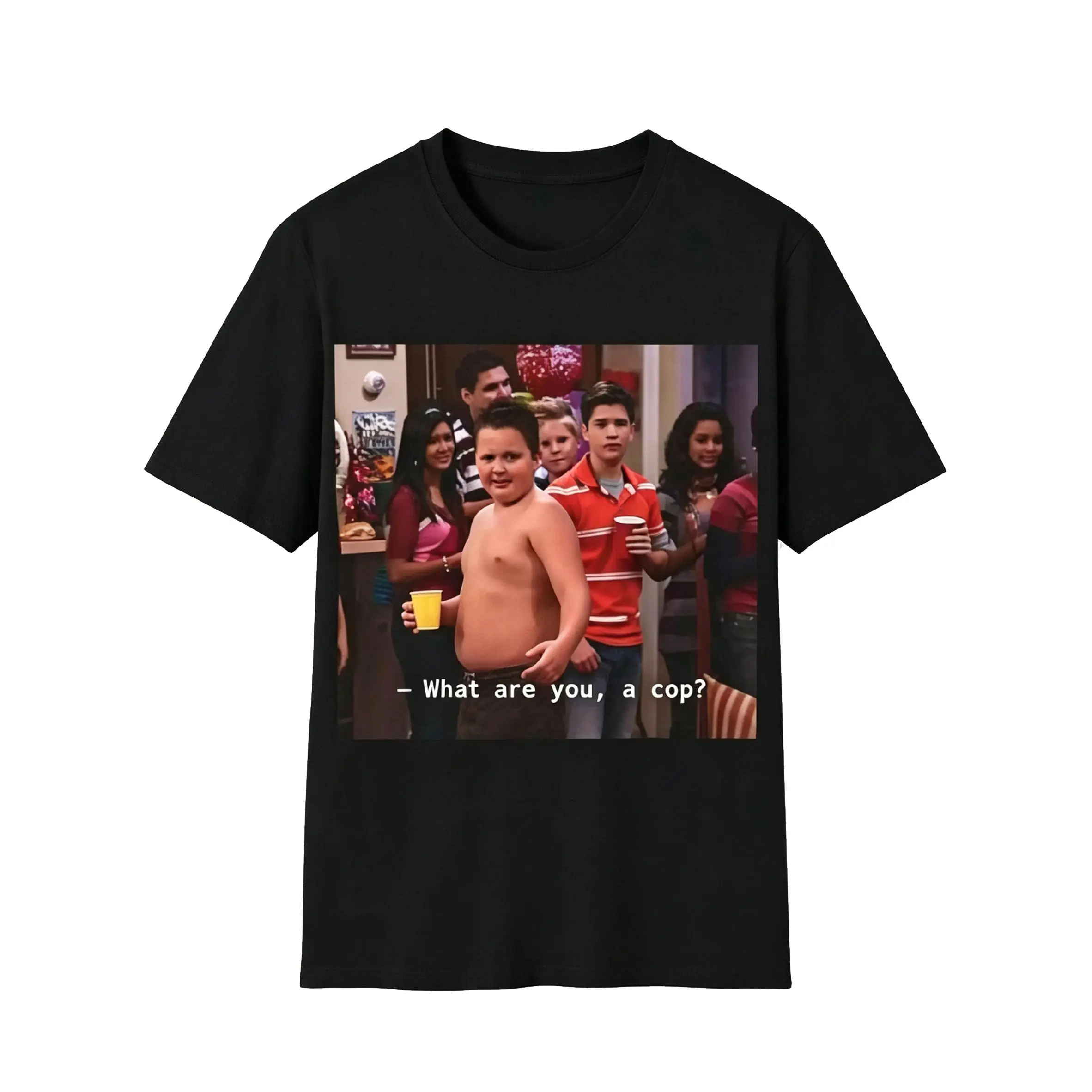 Gibby What Are You A Cop Unisex T-shirt, Gibby Adult Casual T-shirt Menswear Top Underwear Tshirt graphic tees