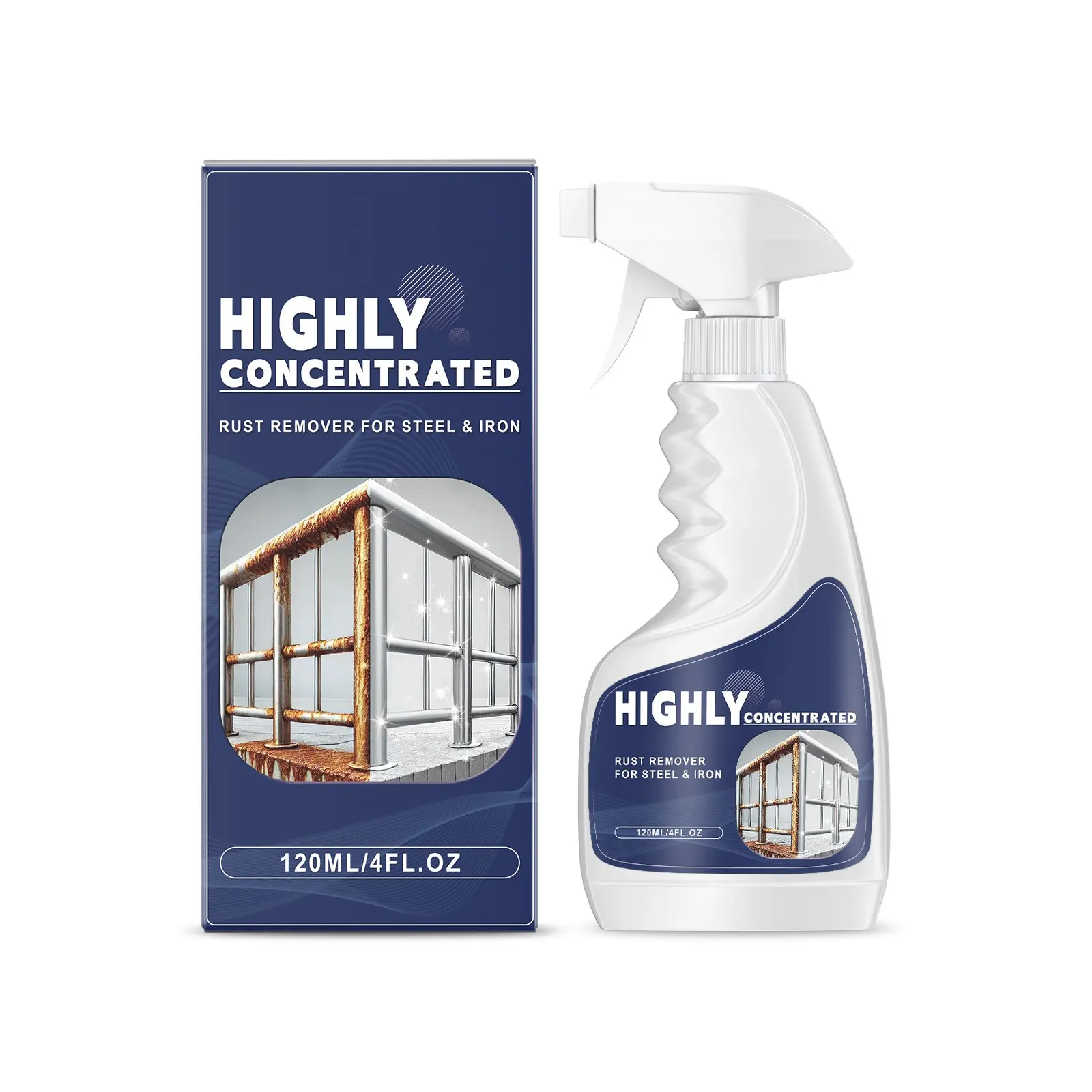 Steel Rust Remover, Stainless Steel Metal Surface Rust Care, Hardware Steel Rust Cleaning Agent, Effective Rust Removal Solution