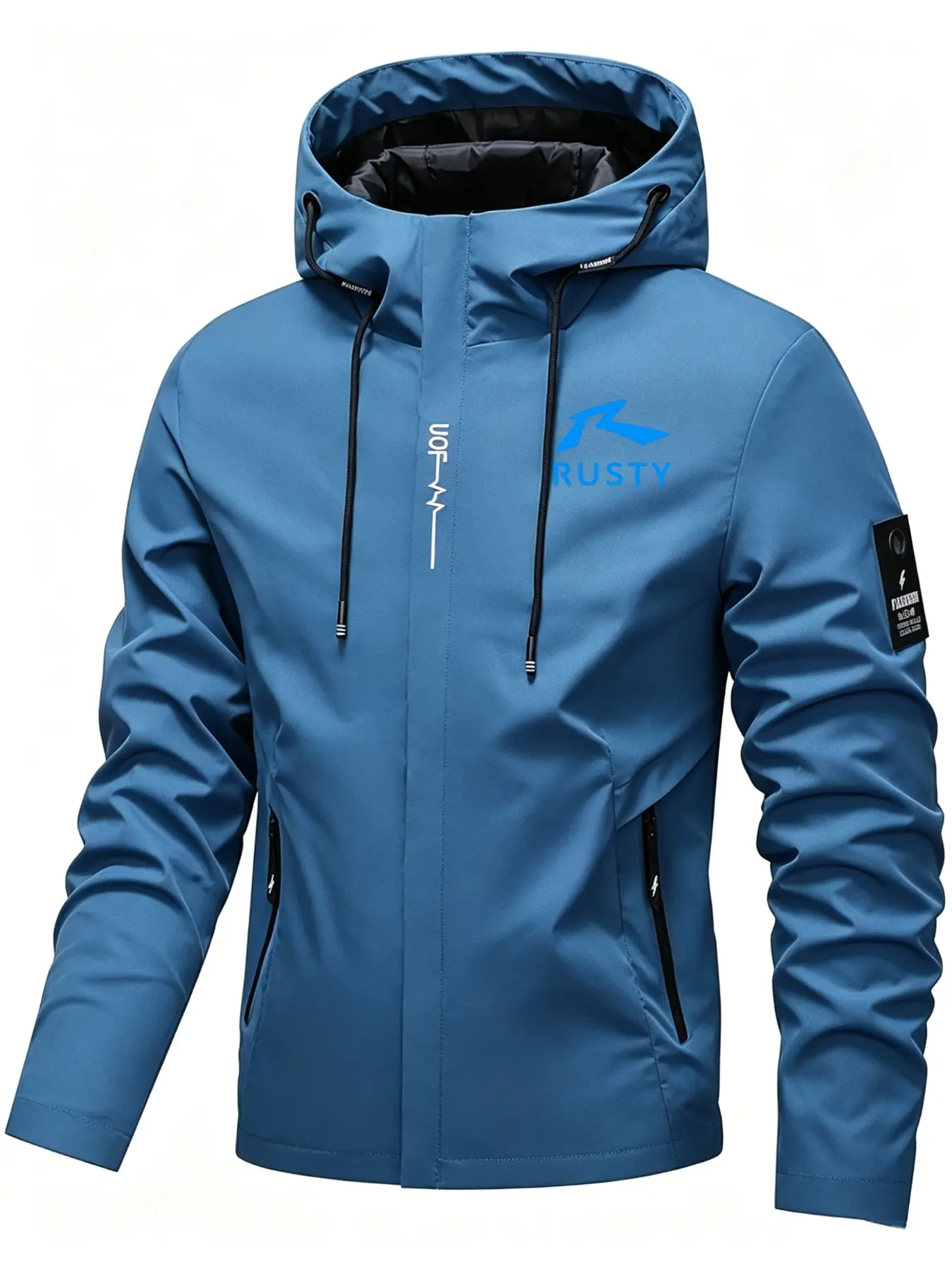 Outdoor Essential Tactical Style Jacket, All Season Windproof Waterproof, High Stretch Breathable, Ideal for Hiking School Work