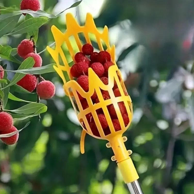 Fruit picker, fruit picker set, multifunctional telescopic fruit picking tool, high-reach fruit picking tool, ultimate fruit picker