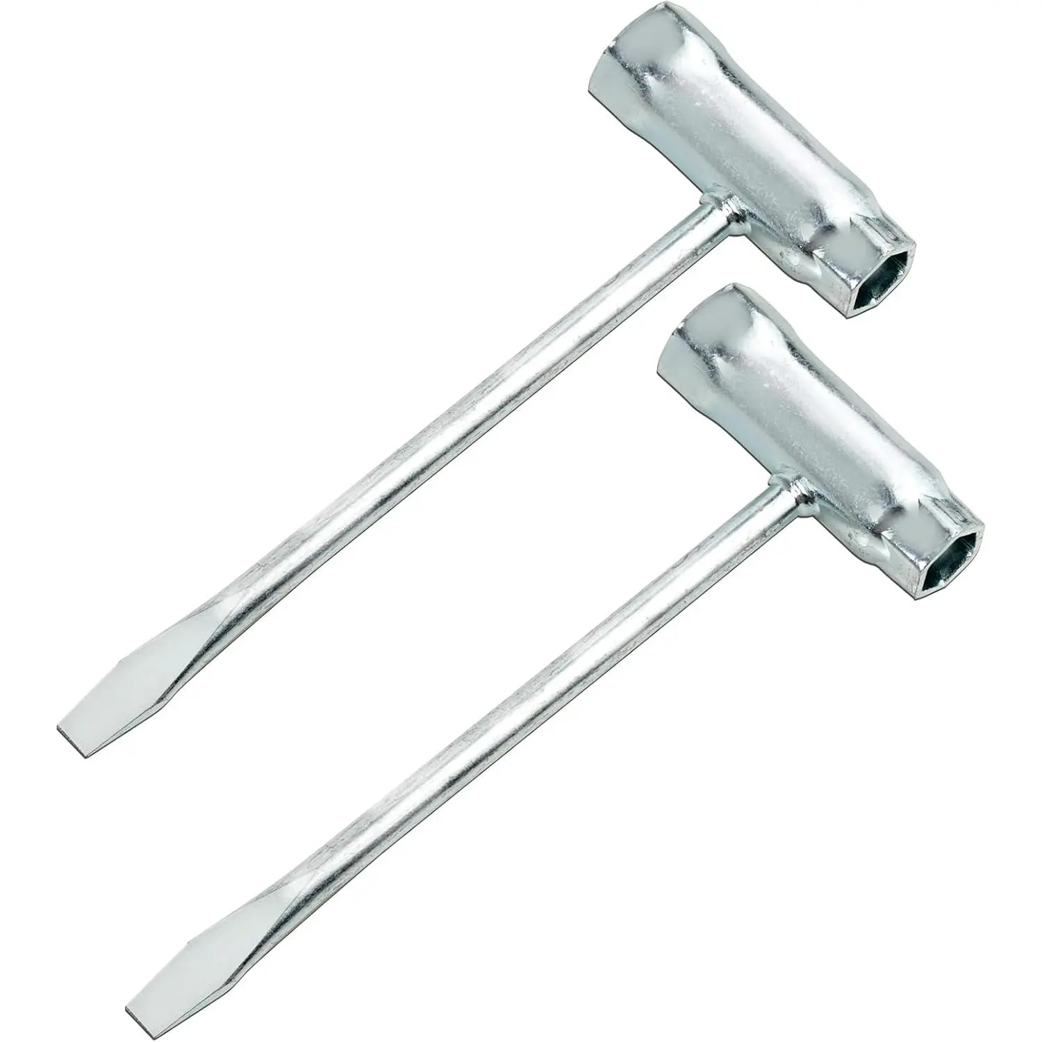 2pack  Combination  and Wrench, 13 by 19 mm Chain  Scrench, Socket Wrench for Spark Plug,  Adjustment Tool