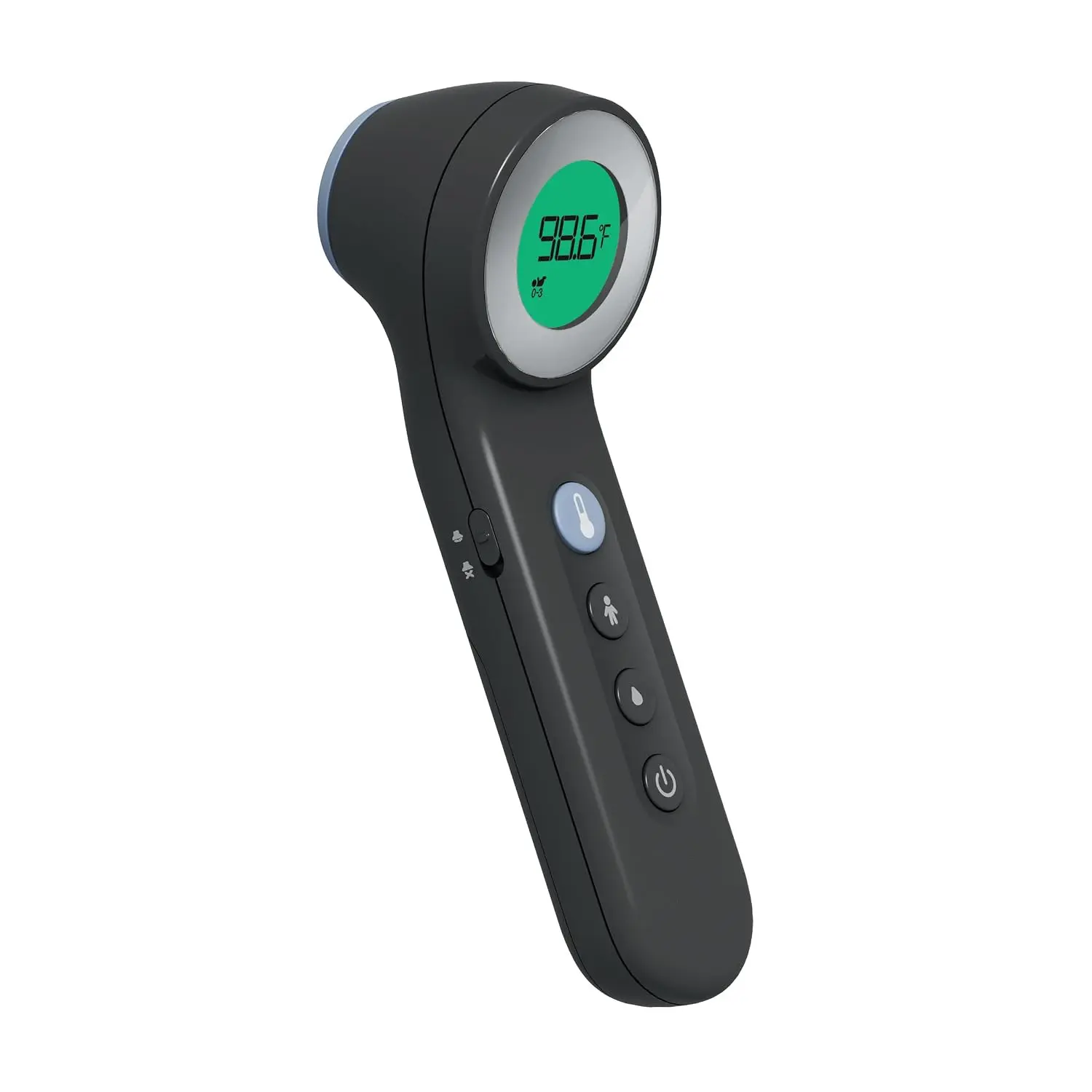 Forehead 3-in-1 Non-Contact Infrared Thermometer| Age Precision Technology, Color-Coded Digital Display, Baby and Child Friendly, No.1 Brand Recommended by Pediatricians