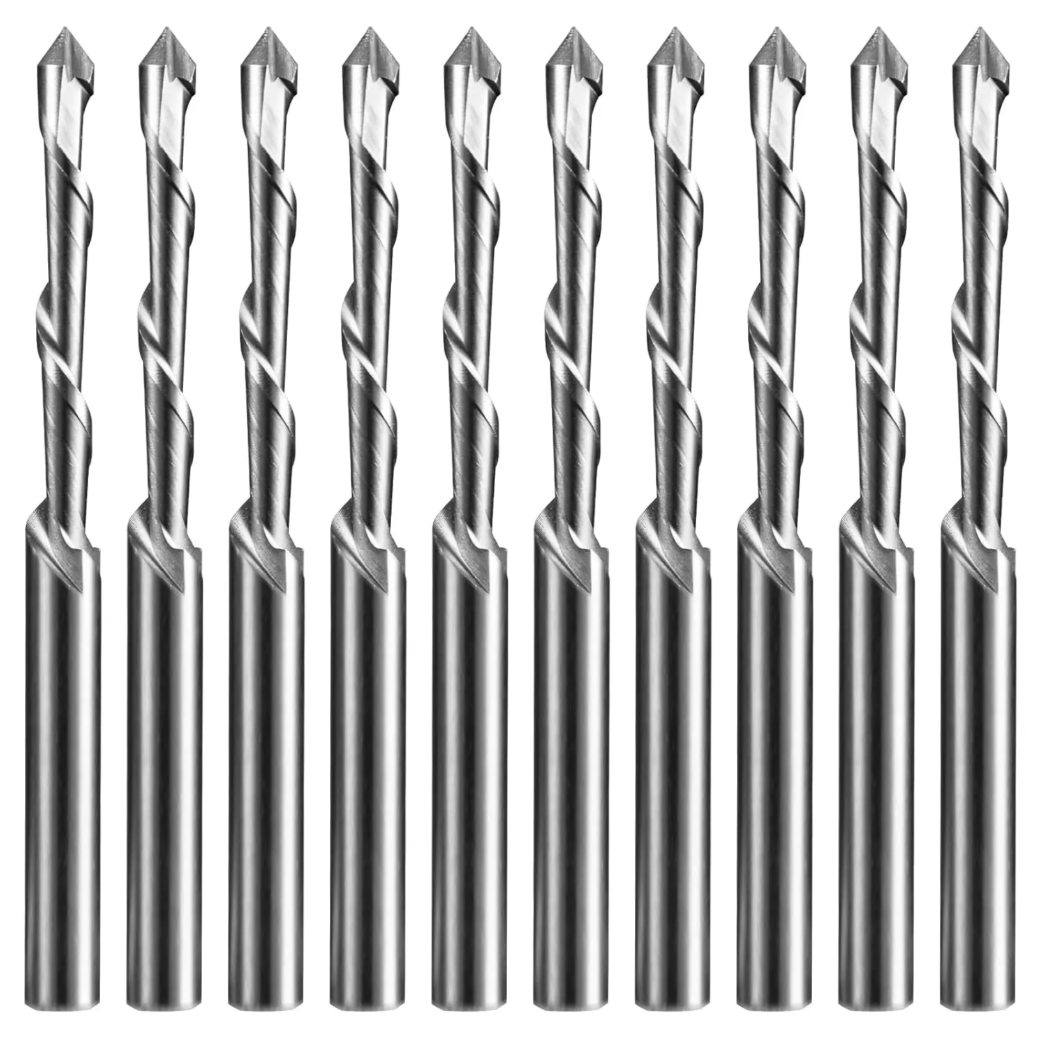 3/16" Drywall Router Bits, 10Pcs Drywall Cutting Tools, Drywall Bits