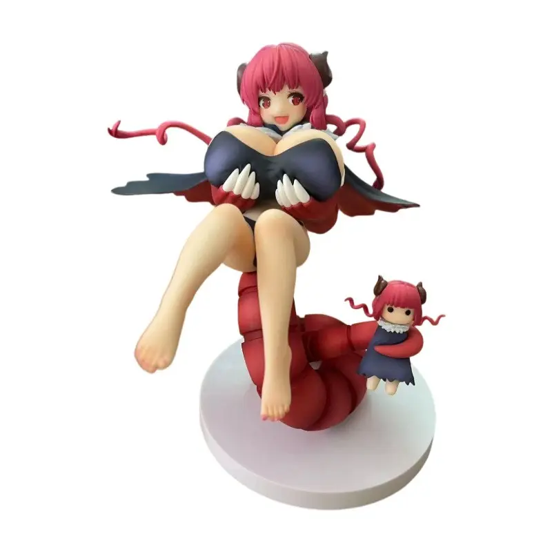 K-On! Dragon Girl Maid Figure, Iruru Anime Model Statue, Anime Figures, Collectible Handmade Figurine, Perfect Gift for Fans, Unique Decorative Piece