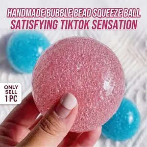 Stress Relief Bubble Pop Handmade Fidget Ball – Fun Sensory Toy for Kids, Teens & Adults
