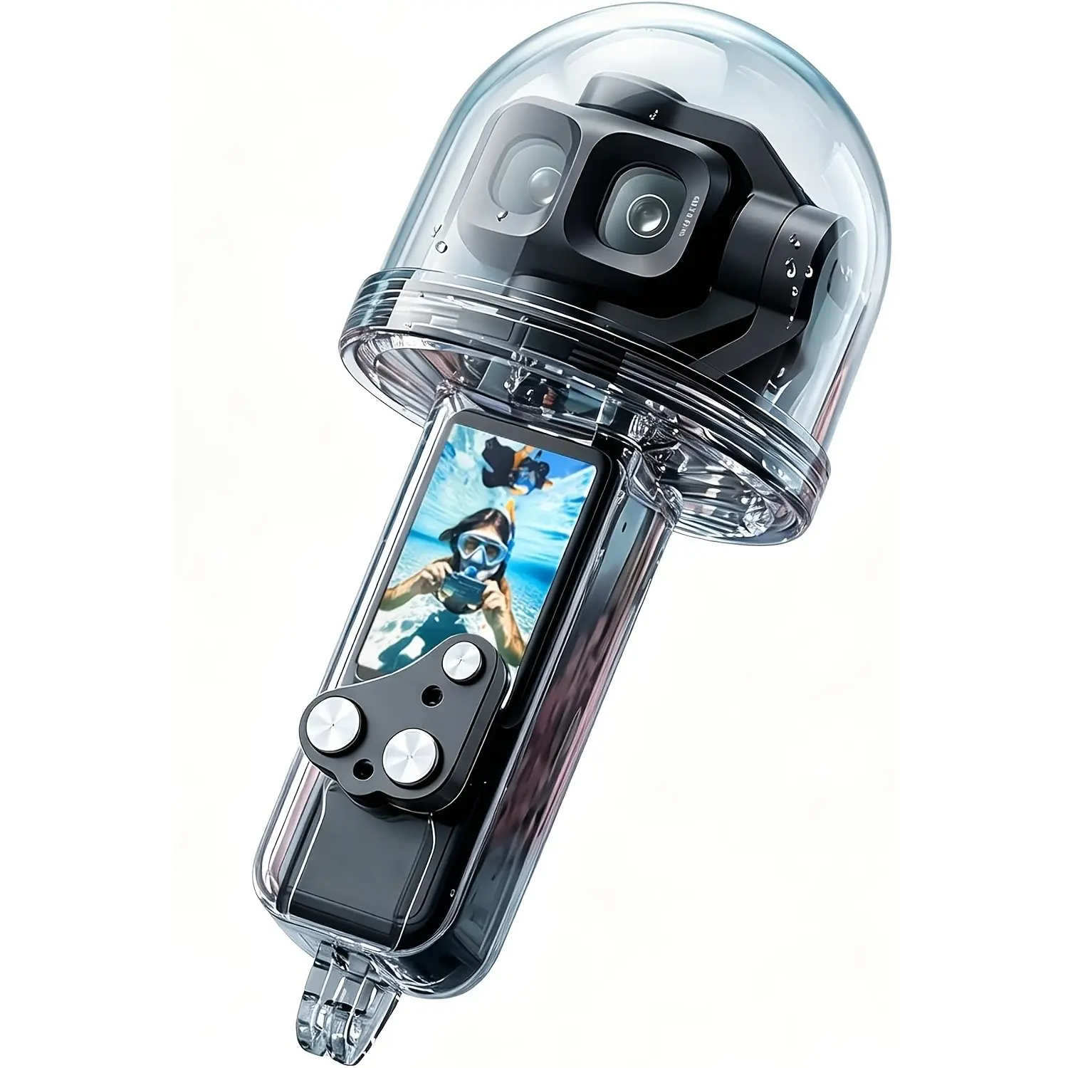 Dji Osmo Pocket 4 Pro Camera Case, Ipx8 50m Waterproof Action Camera Shell, Diving Snorkeling Surfing Accessories, Protective Gear for Outdoor Activities, Camera Photo Accessories, Video Recording Accessories