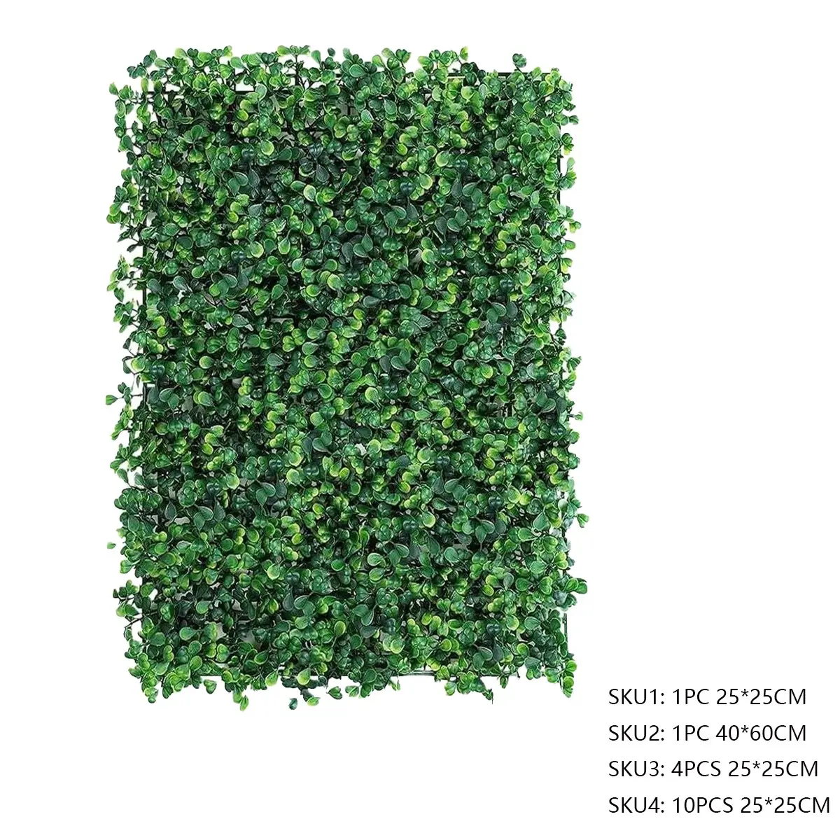 Artificial Grass Wall Panels, Realistic Greenery Background Decor, Home Garden, Party, Wedding, Balcony Decoration