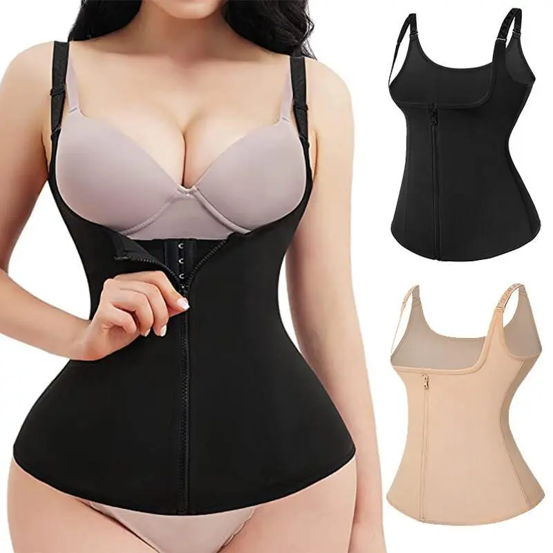 FAJAS REDUCTORAS COLOMBIAN CORSET WAIST TRAINER BODY SHAPER VEST SLIMER GIRDLE Shapewear Womenswear Compression Basic Minimalist Modest Tummy Control Postpartum Belly Band