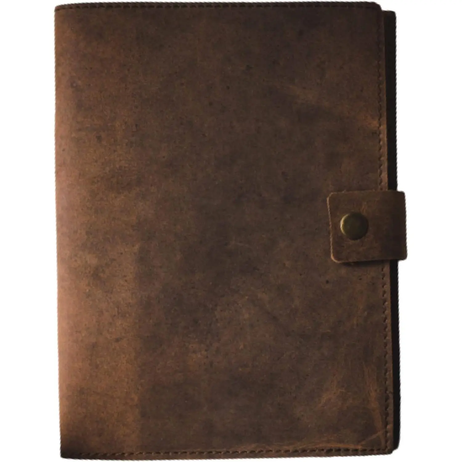 Refillable Leather Journal |  Lined A5 Notebook Cover | 200 Ruled Writing Pages | Card Holder Slot | Leather Bound Journals for Men & Women,   Travel Diary, Cool Planner