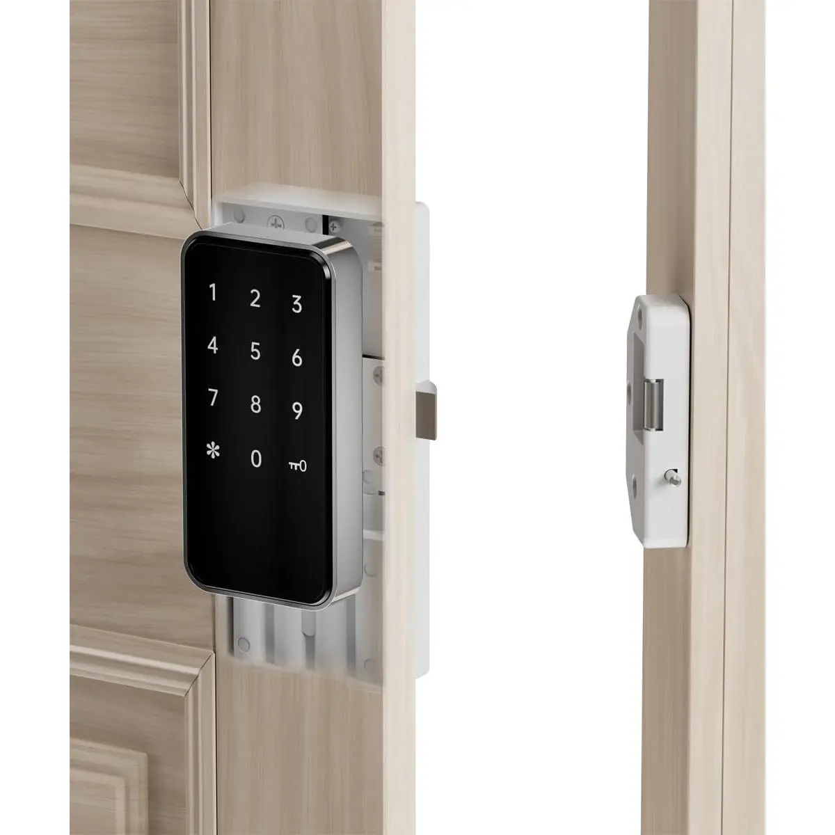 RFID Lock – Digital Keyless Cabinet Locks with Password & Card Access,  & Single Unlock Modes, Public/Private Use,  Keypad for Gym Lockers, Drawers, Office Cabinets