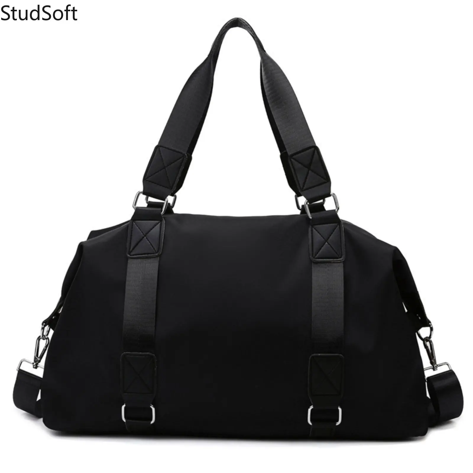 Large Gym Duffel Bag Waterproof Oxford Travel Weekly Holdall Multi Pocket Sports Handbags for Men Women Fitness Outdoor