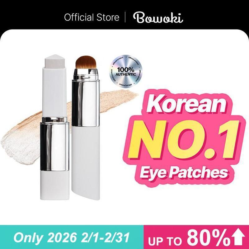 Cover Cream Stick V w/ Detachable Brush - Korean Skin Care Color-Changing Foundation Stick with Collagen Capsules (0.45 oz)