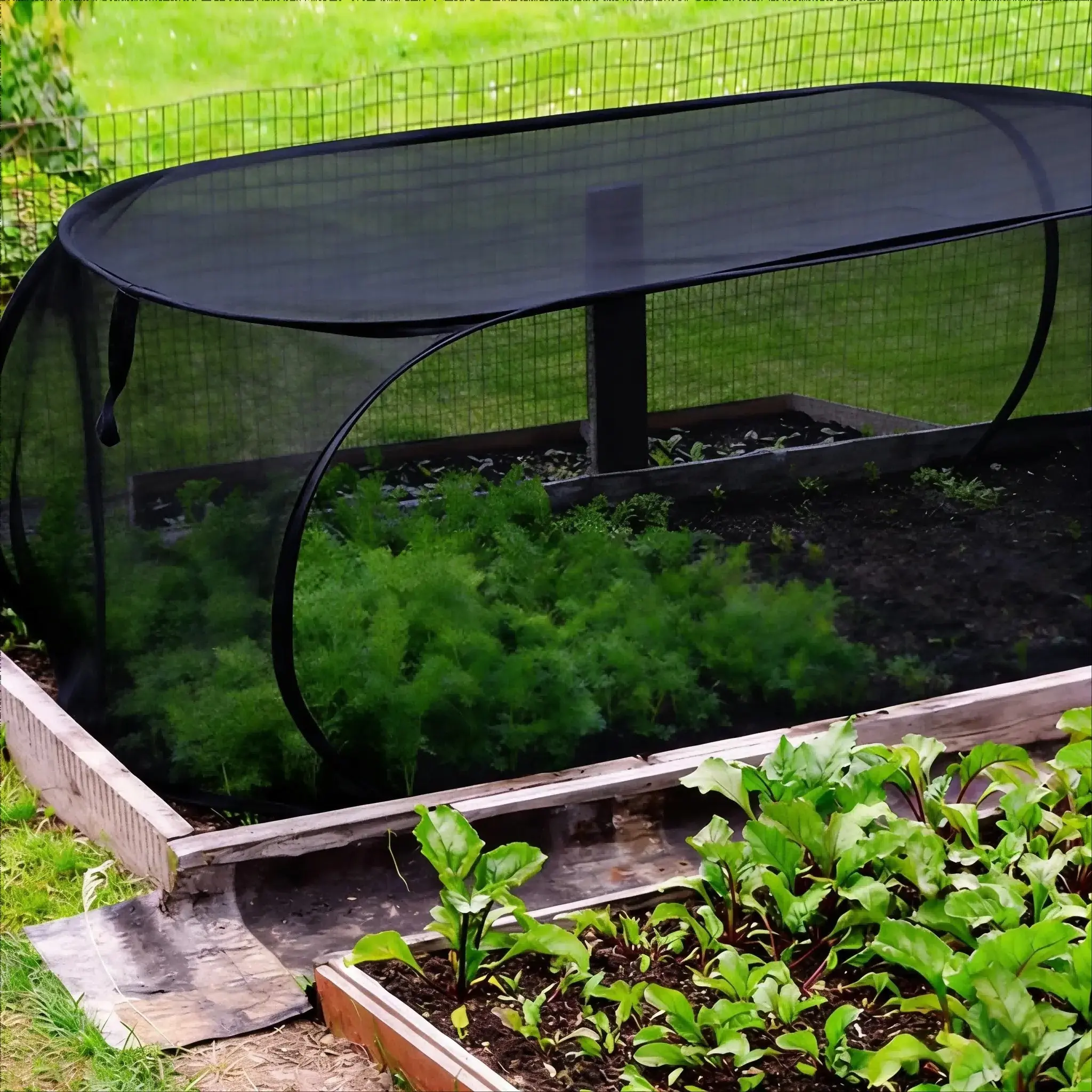 Reusable Plant Protection Cover, Pop-Up Greenhouse Tent with Stand, Durable Mesh Rainproof Seedling Net, Pest-Proof Garden Cage, Gift for Plant Lovers, Reusable Plant Protector