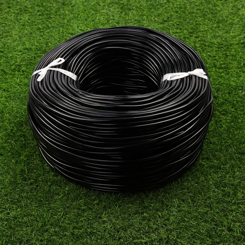 1 package of 50-200ft 1/4 inch drip irrigation pipe blank distribution pipe drip irrigation hose garden watering pipeline, suitable for garden irrigation system, Outdoor Garden Hose
