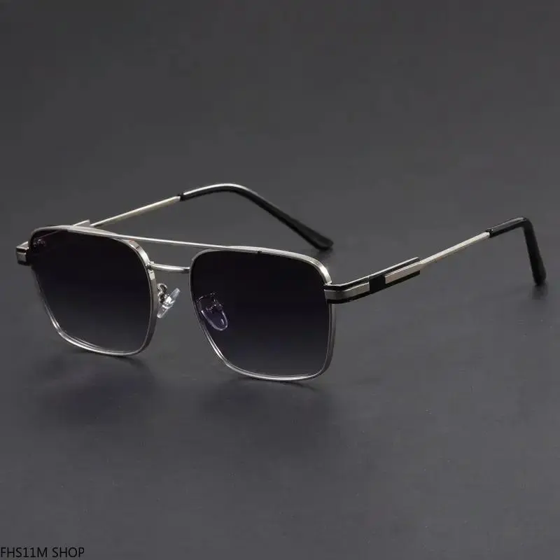 Men's Premium Classic Aviators Sunglasses - Ultra-Light Double Bridge Full Rim Metal Frame, Anti-Glare UV400 Shield Nylon Lens, Gold/Tortoiseshell Men's Accessories for Casual Driving, Outdoor Use (Old Money Aesthetic Summer Essential)