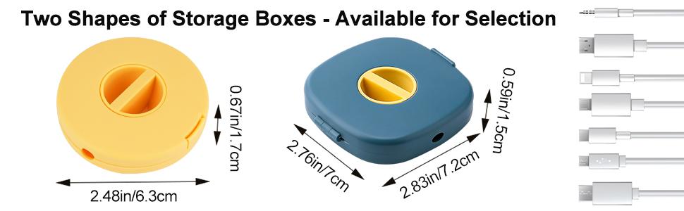 SITAKEYFMHK Tidy up messy cables effortlessly with these 4PCS round retractable cord organizers!Flexible, portable, and in 4 bright colors-perfect for home, office, and classroom use to keep wires neat and tangle-free🎧✨