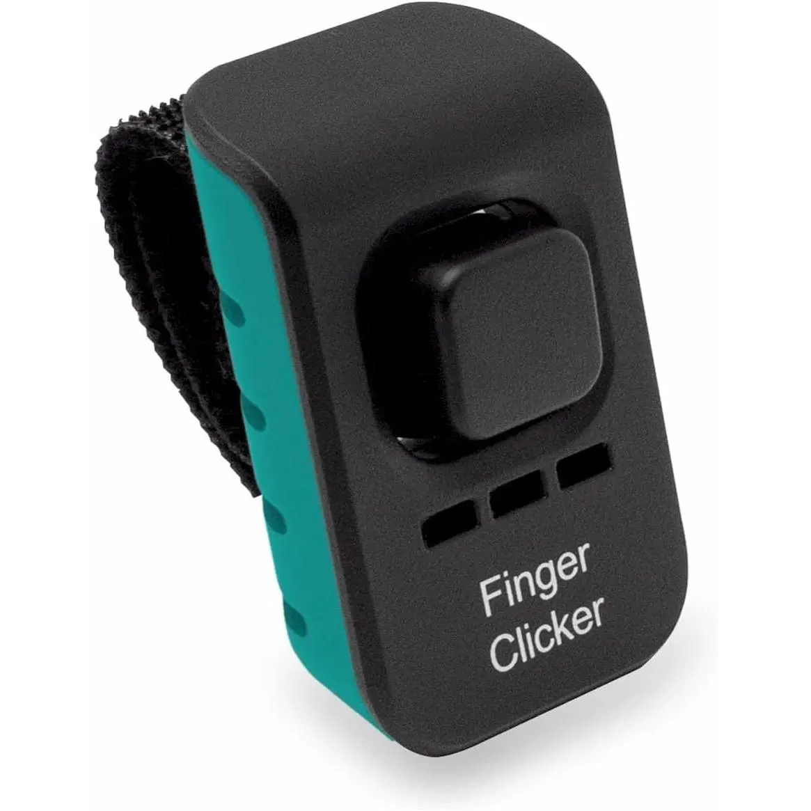Educator Dog Training Finger Clicker with Audible Sound for Positive Reinforcement, Behavior and Obedience Pet Trainer, Teal