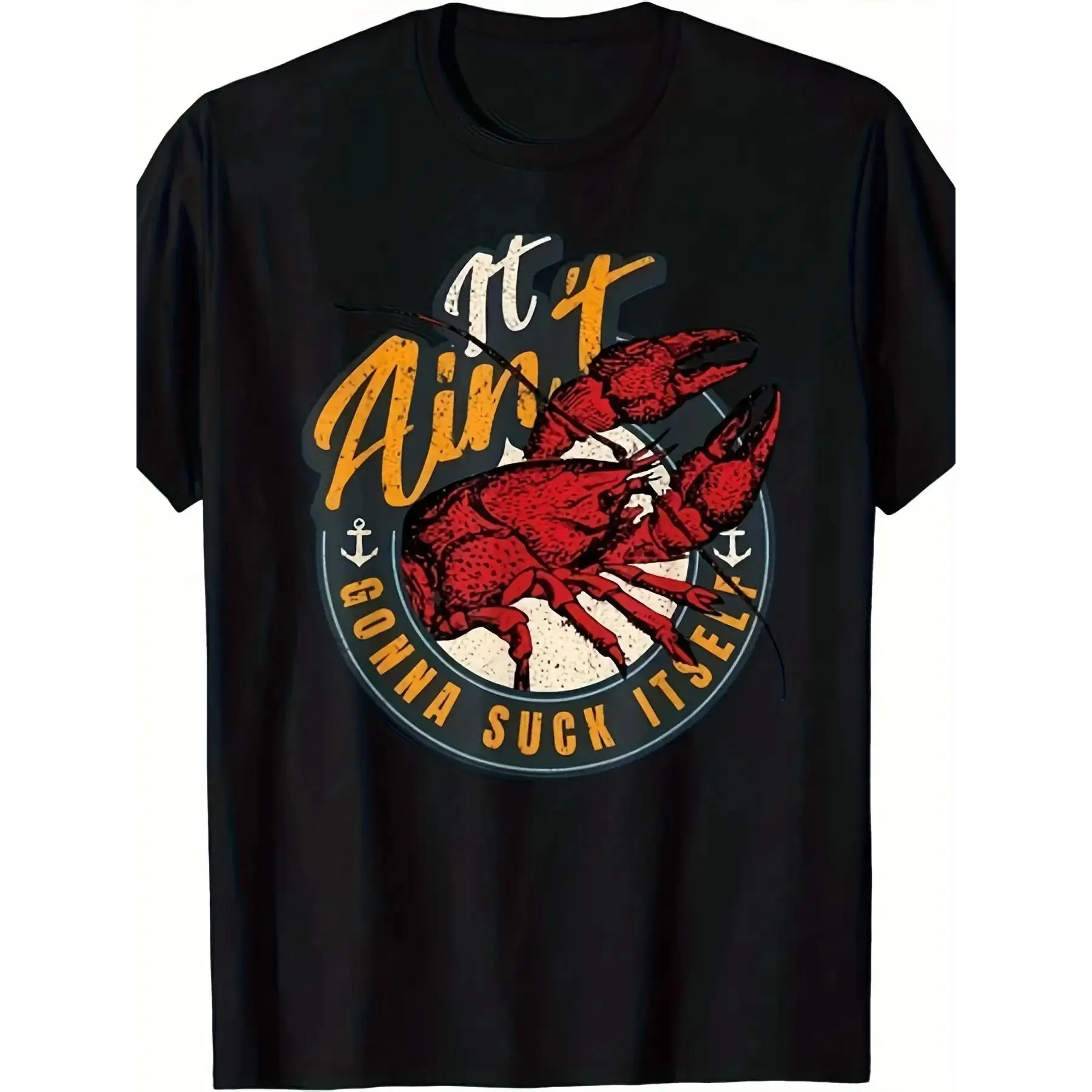 Crawfish Boil Funny Bayou Cajun Seafood Festival Tee Unisex T shirtPrinted short sleeved crew neck T shirt material suitable for Casual Attire suitable for both men and women