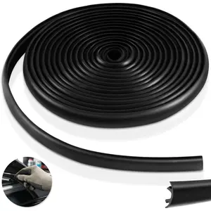 19.68 Ft Rubber Strip for  Roof Rack Crossbar Sealing   for Reducing Wind Resistance and Noise Reduction Fit for  Bars Racks   Top