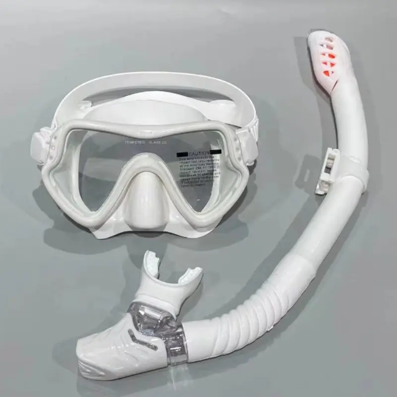 Adult Full Dry Snorkel Set, Two-Piece Scuba Gear, Wholesale Manufacturer, Complete Diving Equipment, Ideal for Snorkeling, Scuba Mask and Snorkel, Dry Top Snorkel