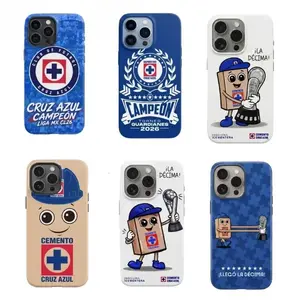 Cruz Azul Championship Team Football-Themed Phone Case — Compatible with iPhone 11–17 Pro Max/Plus Series and Samsung Galaxy S23–S25 Series; Durable and Sturdy — An Exclusive Gift for Fans
