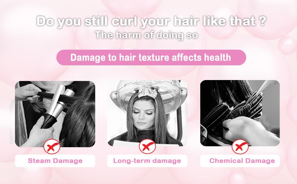 Heatless Hair Curler: 13Pcs Rollers Set With Clips for Long and Medium Hair, Women's Curls Styling Tools, DIY Curlers to Sleep In