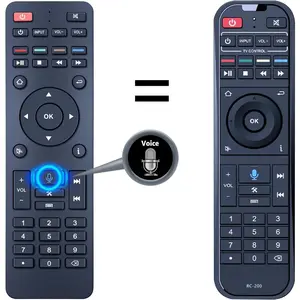 PZL RC-200 Replacement Voice Remote Control for SuperBox S6 Max, S5 Pro, S5 Max, S6 Pro, S6 Ultra, Elite Ultra, Elite Pro+, Without Voice Function for Super Box S3 Pro, S4 Pro