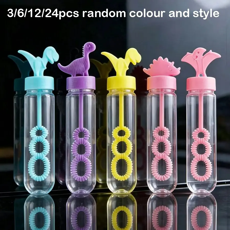 Manual Bubble Blowers, Colorful Bubble Tubes, Party Atmosphere Props, Dinosaur Bubble Sticks, Classroom Rewards, Holiday Decorations