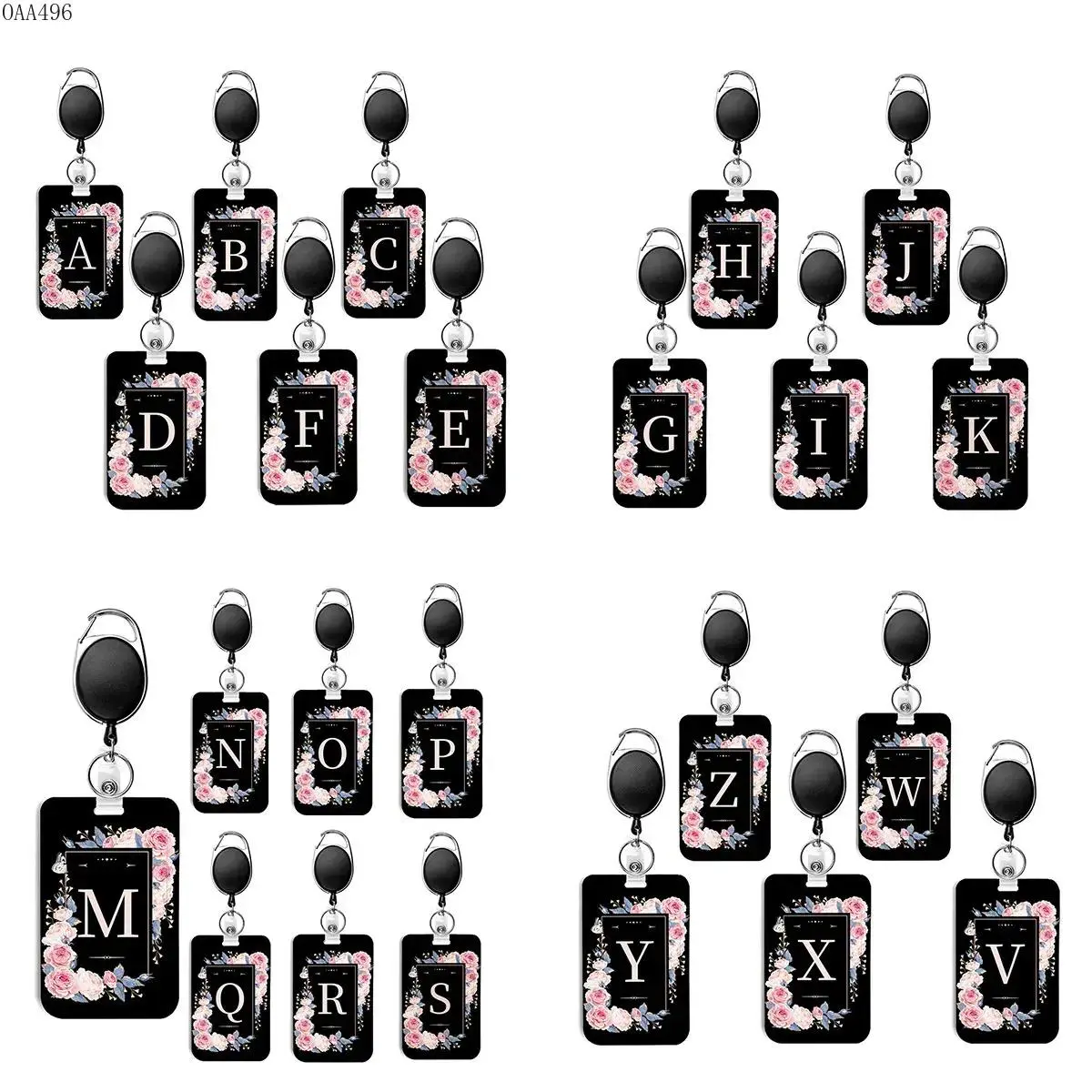 Nurse Id Badge Holder With Card Case, Retractable Clip And Durable Keychain, Vertical Name Card Protector, Functional Medical Work Accessory For Healthcare Staff And Office Business Use