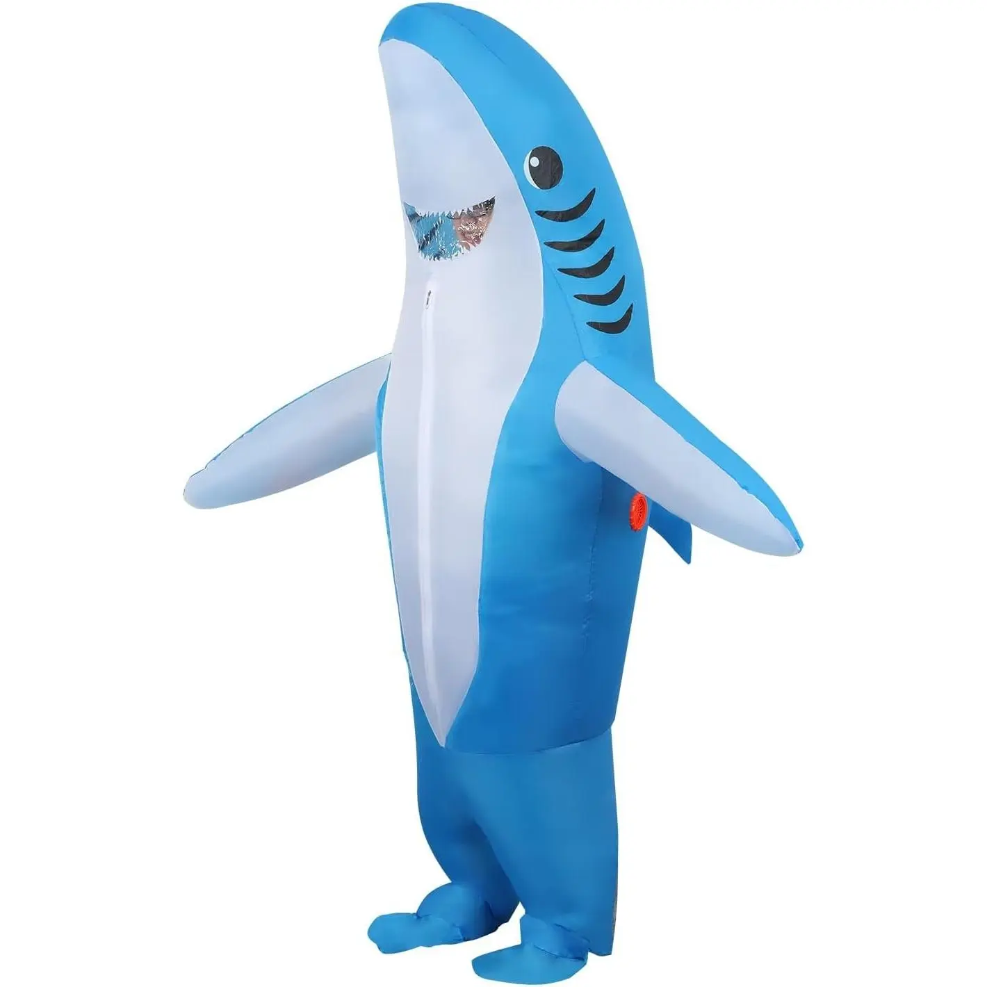 Dolphin and Shark Inflatable Costumes for Adults, Fun Party Outfit for Halloween, Christmas, Cosplay and All Kinds of Parties(Gift)