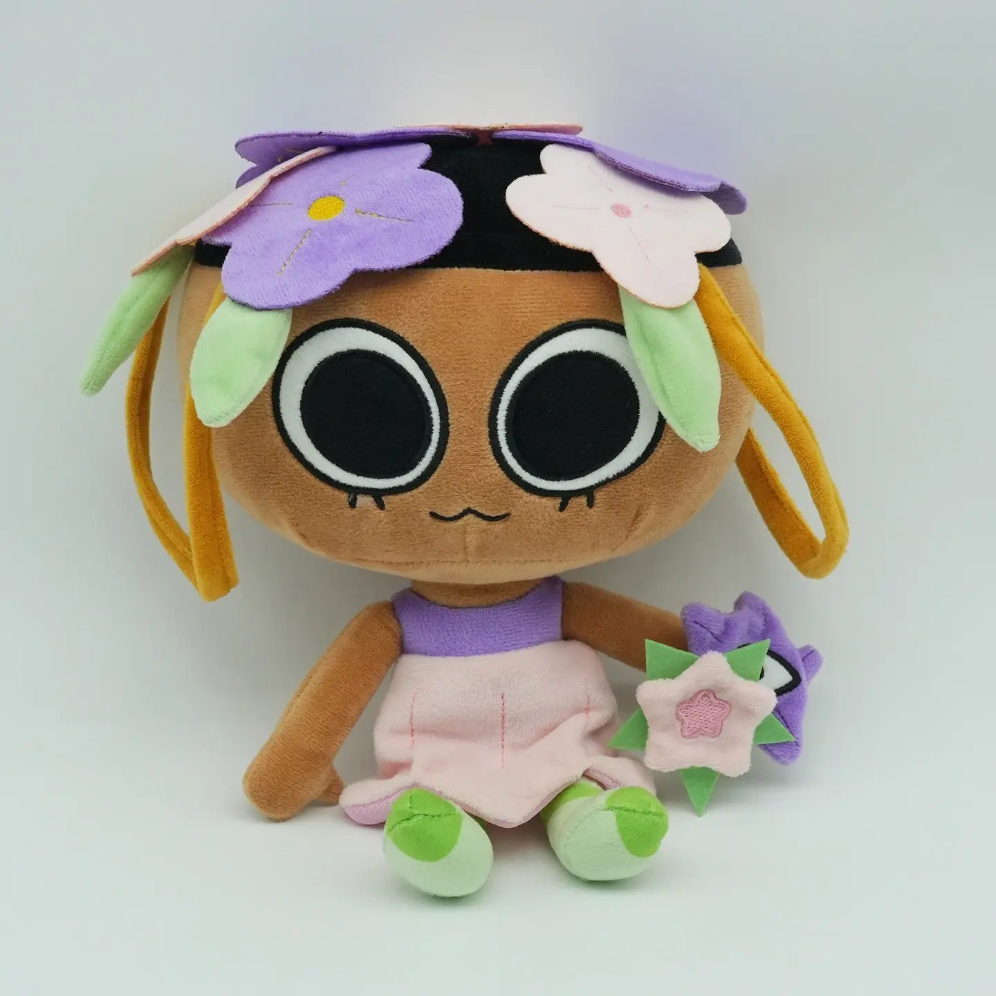 Dandi Flower Fairy Plush Toy Doll, Soft Huggable, Kids Companion Birthday Gift, Collectible, Cute Design, Perfect for Christmas, Easter, Valentine's Day