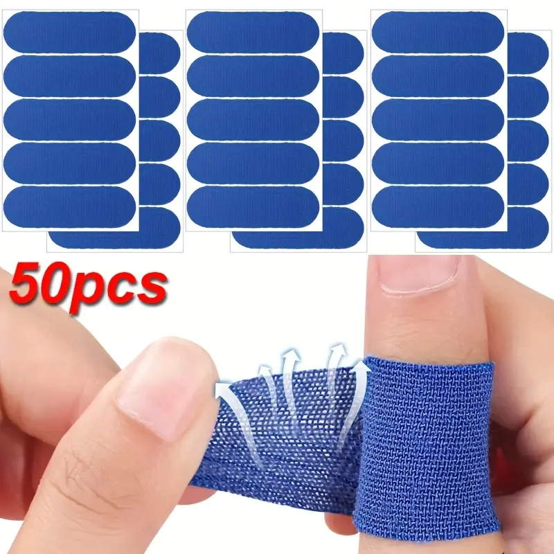 50pcs Elastic Sports Finger Tape – Bowling Thumb Support & Anti-Friction Tape