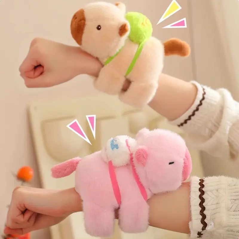 Capybara Plush Toy Cute Capybara Doll Beaver Groundhog Stuffed Animal Car Dashboard Buddy Plush Figure Soft Gift Decor