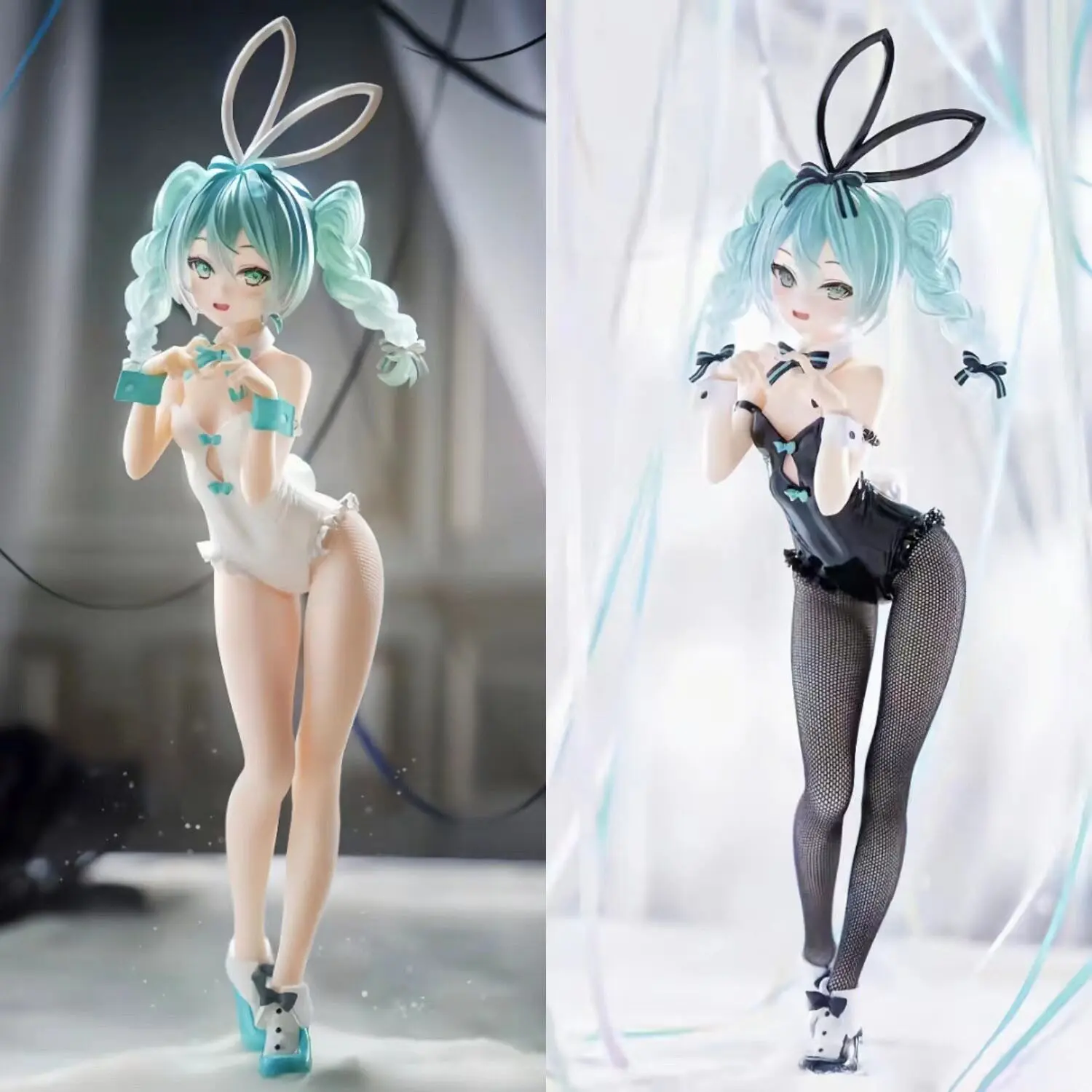 Vocaloid Hatsune Miku Urudo Bunny Girl Figure, Anime Doll Model, Options, PVC Material, Collectible Gift