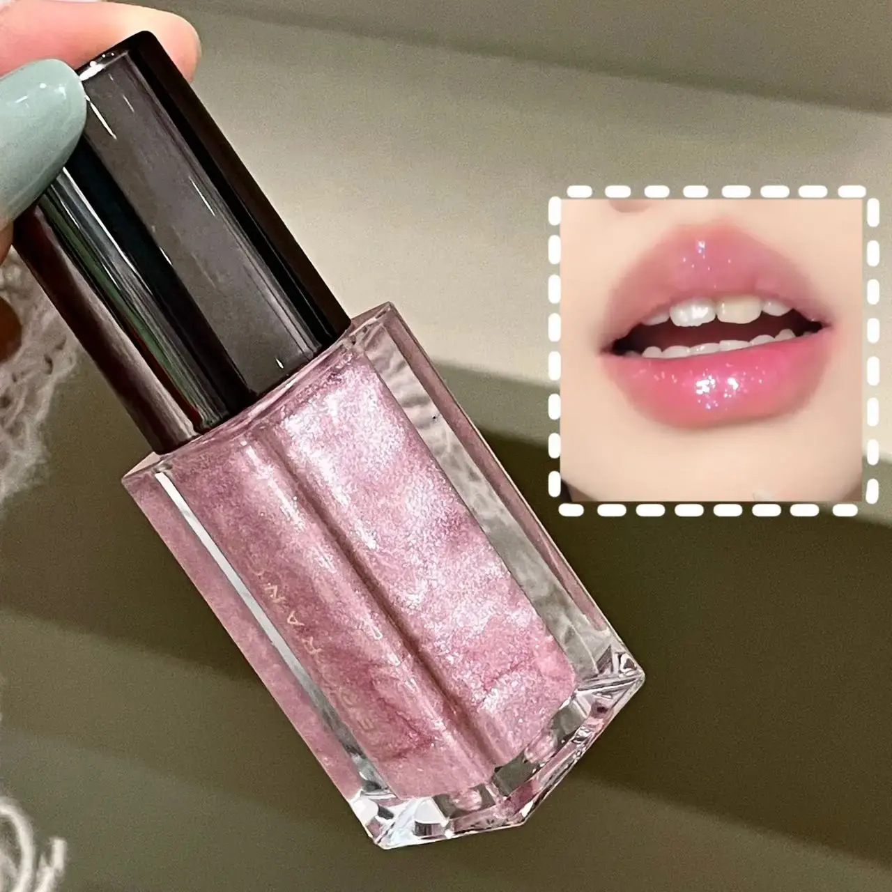 Herorange Star Shine Glitter Lip Gloss - Apply Easily, Long-Lasting, Moisturizing, Non-Sticky Lip Makeup Product, Shine Gloss